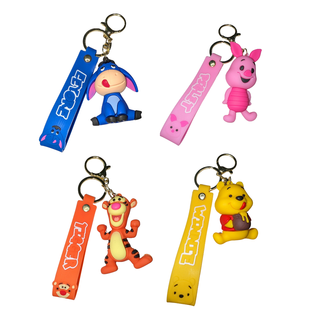 Winnie & Friends Keychain - Assorted