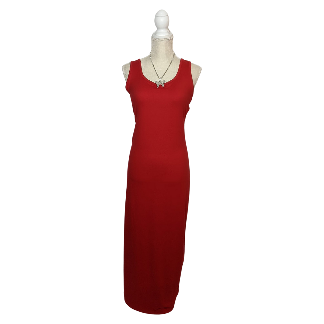 Tank Top Dress - Red
