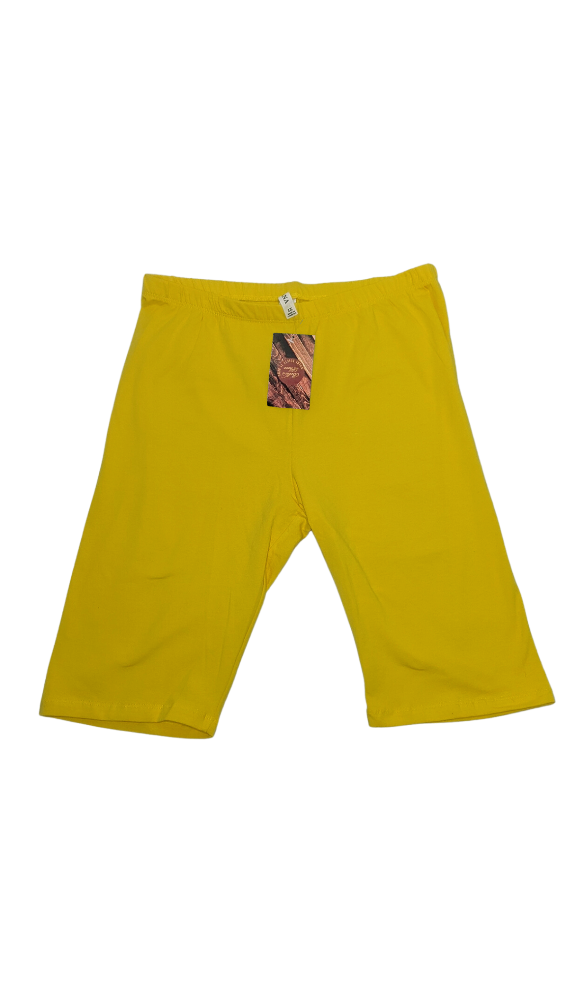 (Plus) Classsic Bermuda Shorts - Yellow